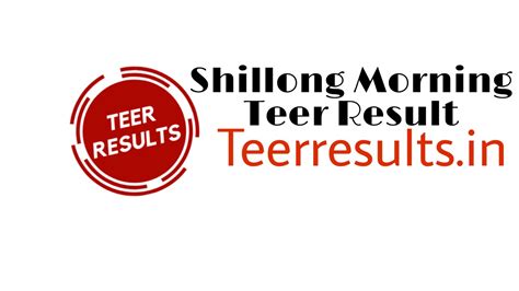 shillong morning teer 11|Morning Teer Result .